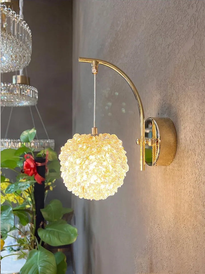 Brehn | Luxuriöse Wandleuchte aus Kristall - Raffinierte Beleuchtung für Ihr Interieur