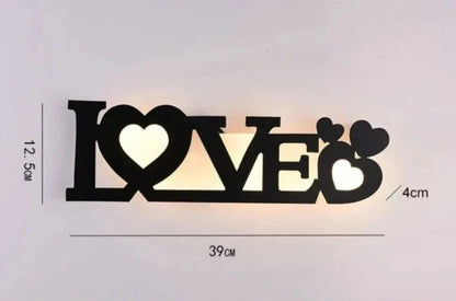 Moderne LED-Buchstabenlampe zur Wandmontage – Dekoratives Licht für Wohn- und Büros | Brehn