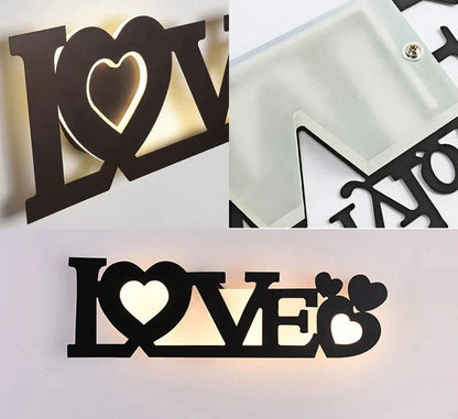 Moderne LED-Buchstabenlampe zur Wandmontage – Dekoratives Licht für Wohn- und Büros | Brehn