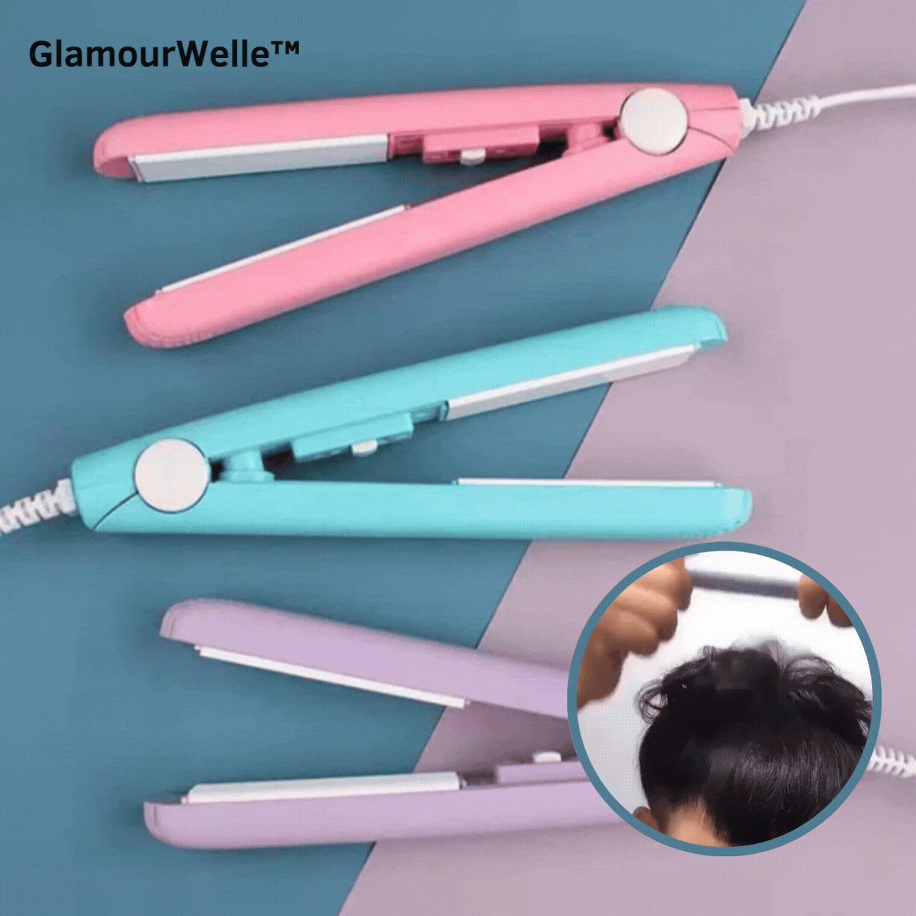 Brehn | GlamourWelle™ Mini Keramik Haarglüter