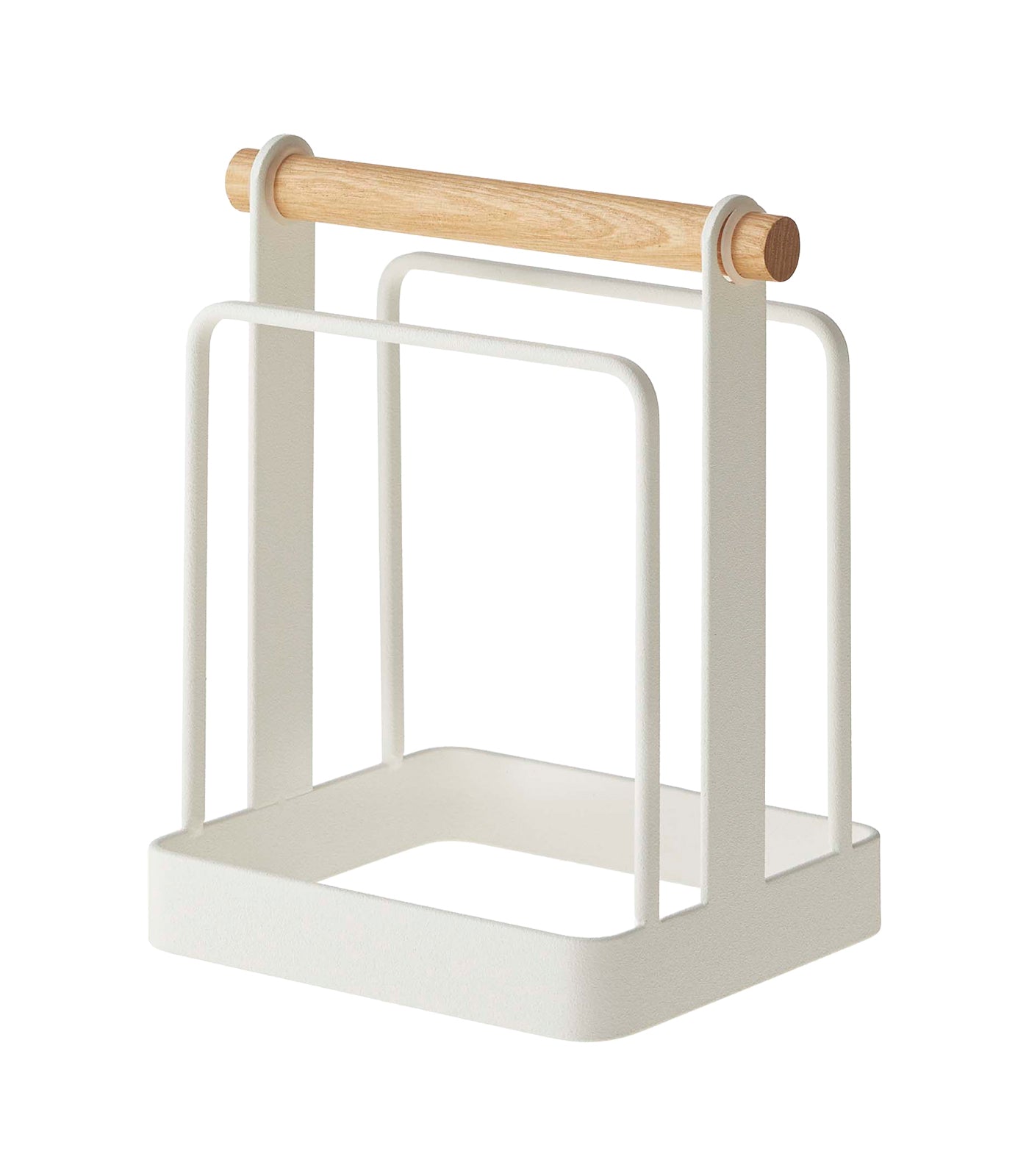 Schneidebrettständer – Stahl + Holz