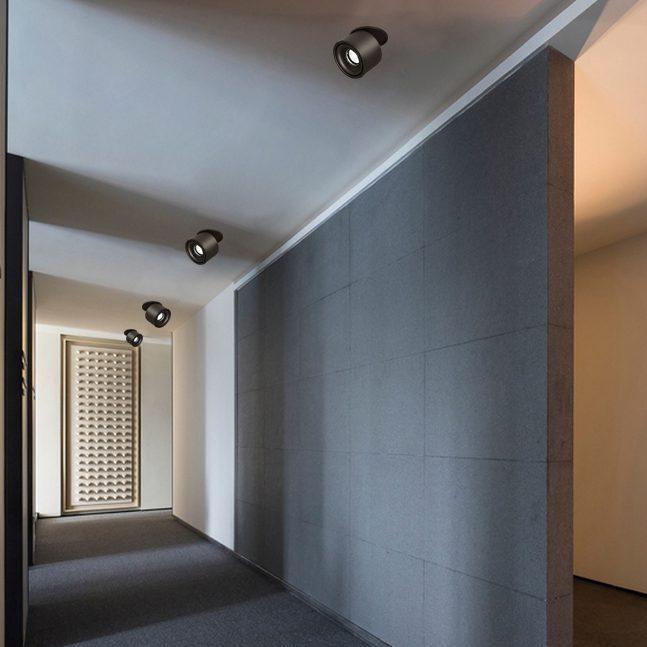 Brehn | Verstellbare Zylinder Einbau LED Deckenlampe
