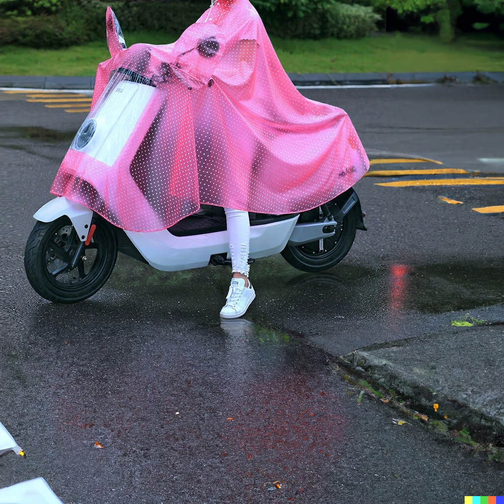 Brehn | Full Body Dick Motorrad Regenfest Mantel