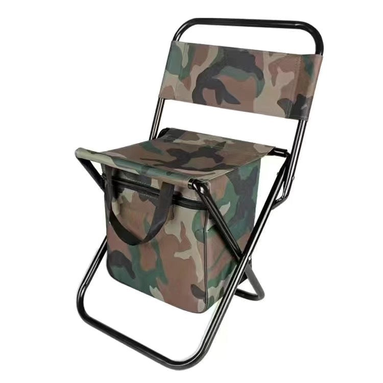 Zeitgenössischer Industrie Rechteckiger Oxford-Stoff Stahlrohr Klappstuhl Rückenlehne Armlehnlos Für Garten & Outdoor Terrasse | Brehn
