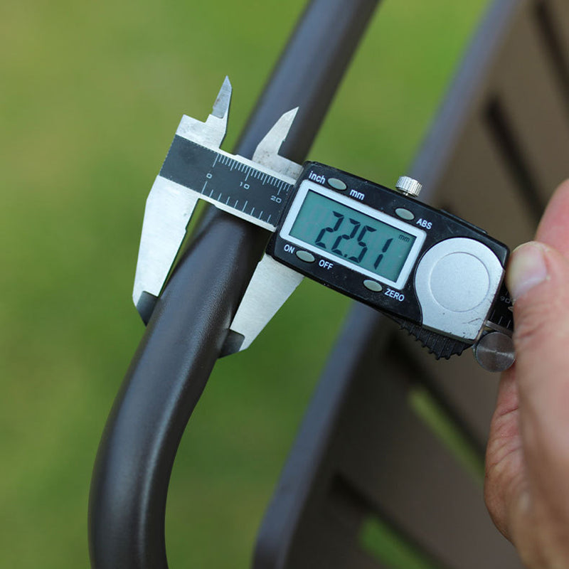 Moderne Einfachheit Wasserdicht Rechteckige Kohlenstoffstahl PVC Faltbare Campingstuhl Rückenlehne Armlehne Für Garten | Brehn