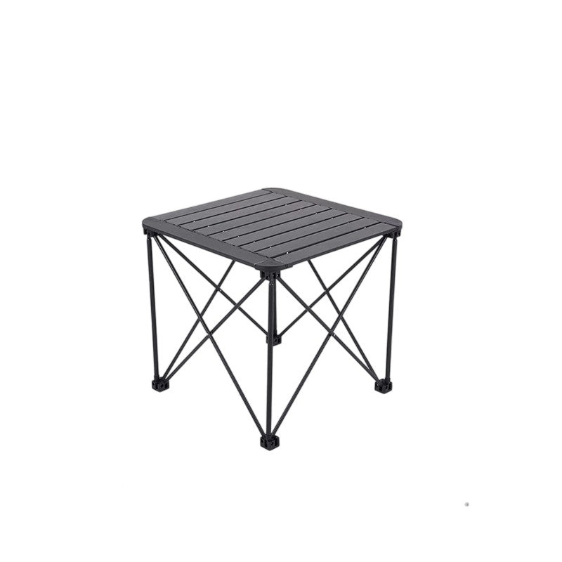 Moderne Einfachheit Quadrat Rechteck Aluminium Eisen Outdoor Faltbarer Camping Kaffeetisch 1-Stufig Für Garten | Brehn