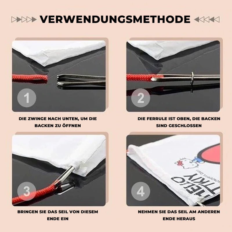 DIY Seilführung Elastische Nadel Nähdienstprogramm | Brehn