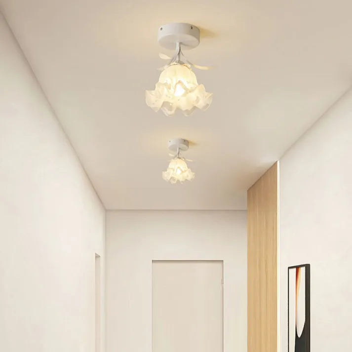Brehn | Mini Blumen-Deckenleuchte - Luxuriöse Mini-Pendelleuchte für zeitlose Atmosphäre