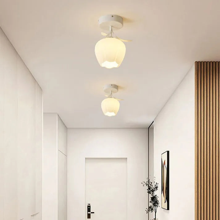 Brehn | Mini Blumen-Deckenleuchte - Luxuriöse Mini-Pendelleuchte für zeitlose Atmosphäre