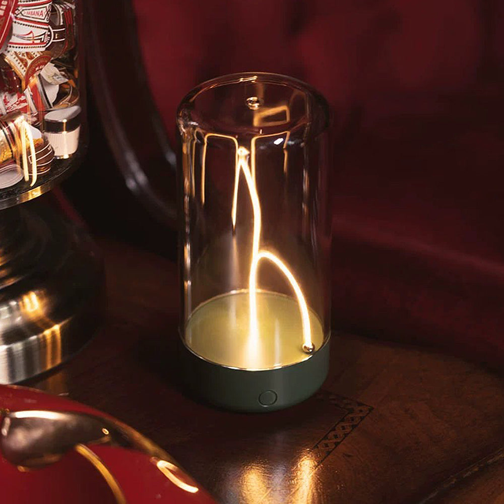 Brehn | FlexiGlow Tischlampe - Moderne magnetische kabellose Tischlampe