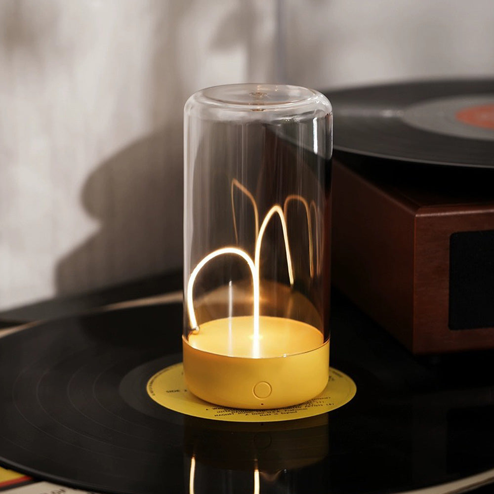 Brehn | FlexiGlow Tischlampe - Moderne magnetische kabellose Tischlampe