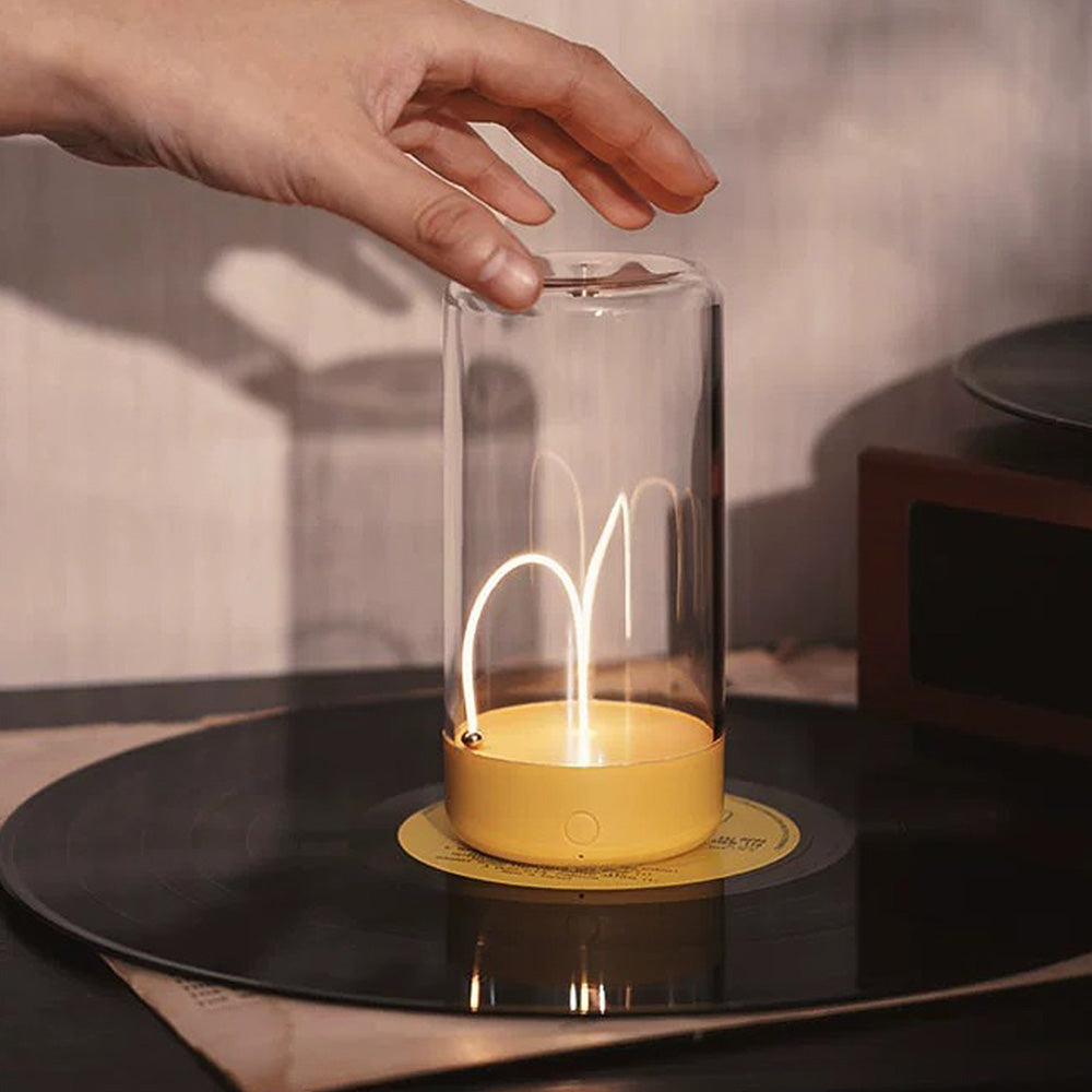 Brehn | FlexiGlow Tischlampe - Moderne magnetische kabellose Tischlampe