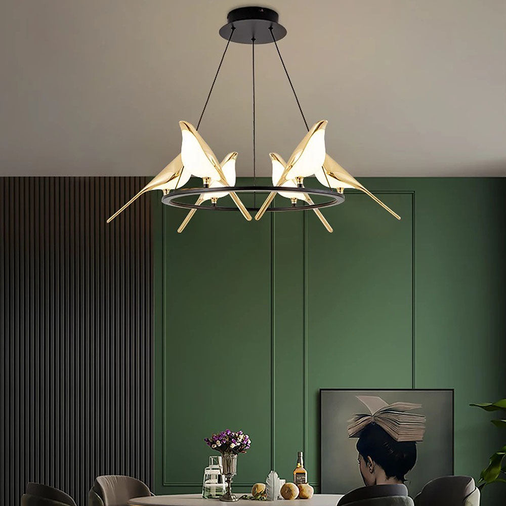 Brehn | BirdLume Licht – Einzigartige LED Pendelleuchte mit Vogel-Design
