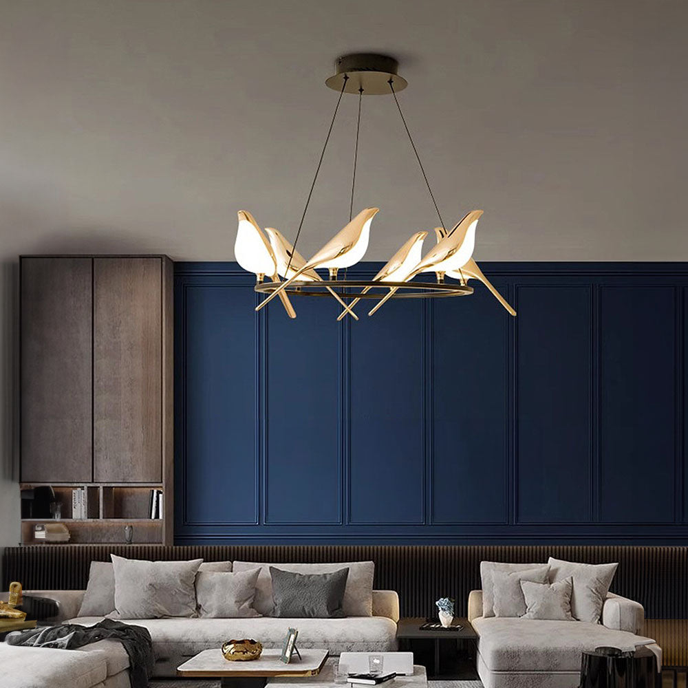 Brehn | BirdLume Licht – Einzigartige LED Pendelleuchte mit Vogel-Design