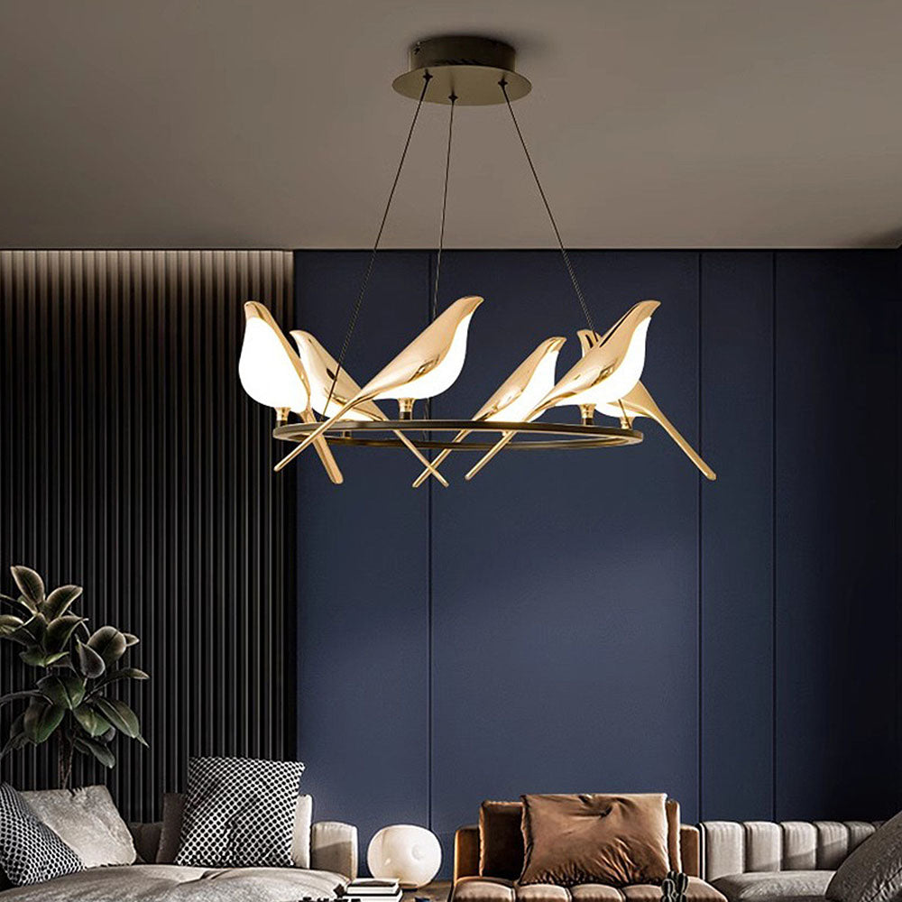 Brehn | BirdLume Licht – Einzigartige LED Pendelleuchte mit Vogel-Design