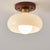 Brehn | VintageGlow Deckenlampe - Authentische Holz Retro Deckenleuchte