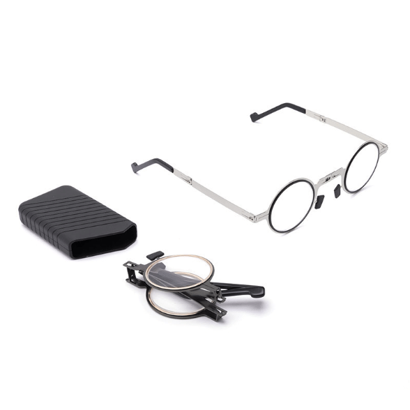 Brehn | Ultraleichte Falt-Lesebrille mit Blauschutz