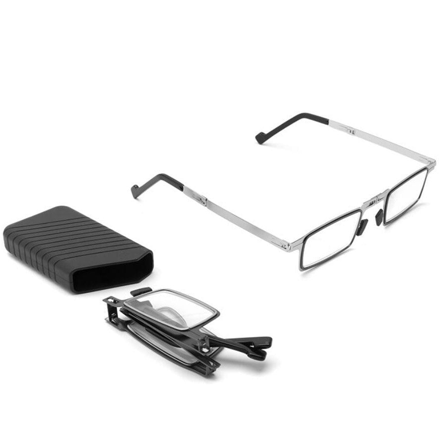 Brehn | Ultraleichte Falt-Lesebrille mit Blauschutz