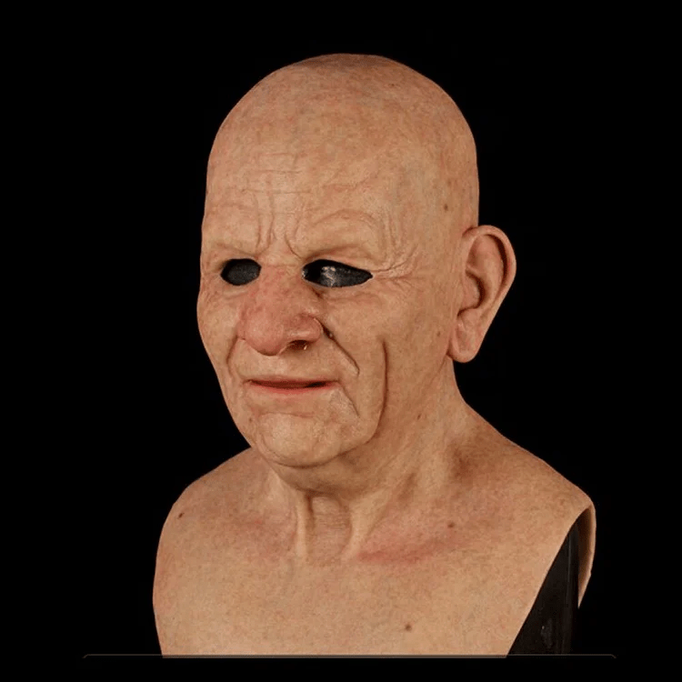 Ältere Halloween-Maske
