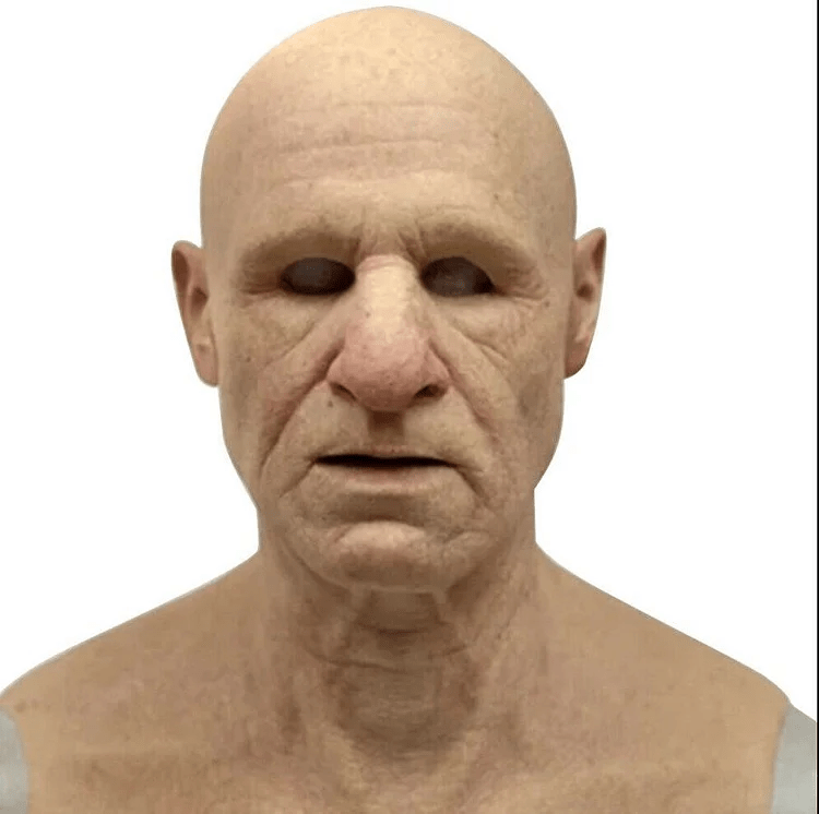 Ältere Halloween-Maske