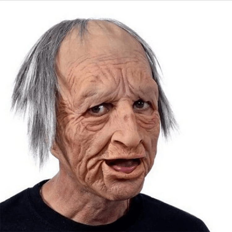 Ältere Halloween-Maske