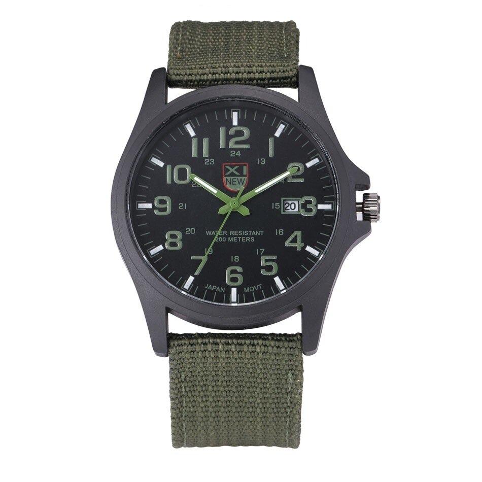 Taktische Armbanduhr - Militärstil Armbanduhr