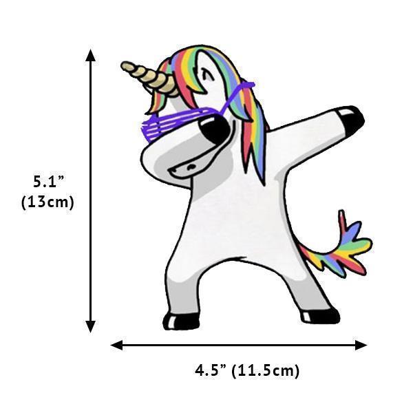 Dabbing Unicorn Vinyl Aufkleber | Brehn
