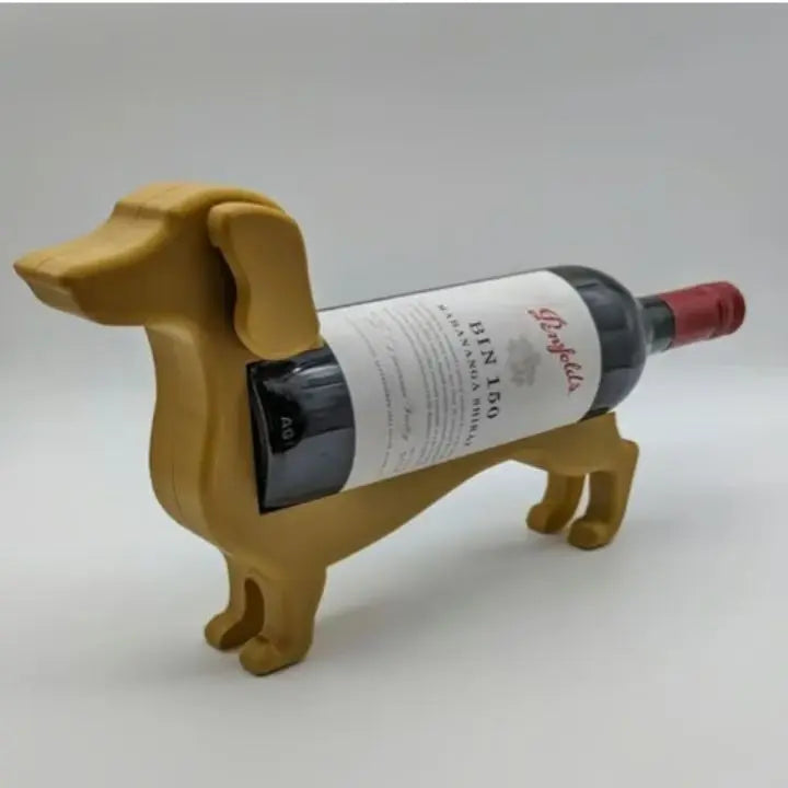 Dachshund Weinflaschenhalter – Einzigartiger, Dekorativer Weinhalter
