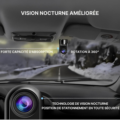 Intelligente Dashcam mit KI, GPS und Sprachsteuerung – Für umfassende Park- und Fahrsicherheit