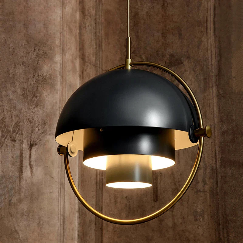 Moderne Dänische Eisen-Pendelleuchte – Minimalistisches Industriedesign für Esszimmer und Wohnzimmer | Brehn