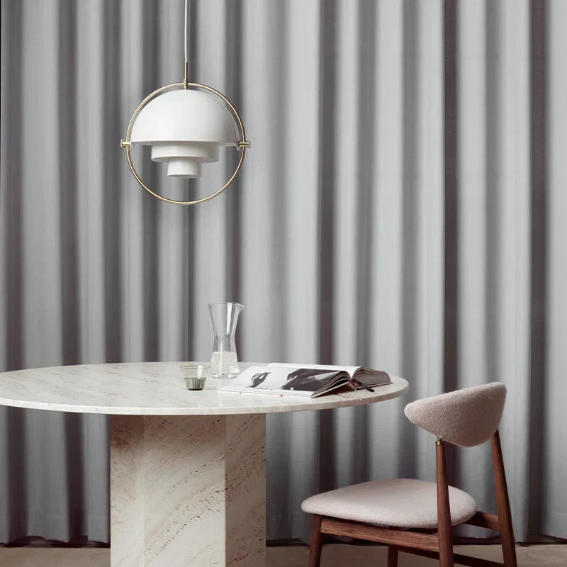 Moderne Dänische Eisen-Pendelleuchte – Minimalistisches Industriedesign für Esszimmer und Wohnzimmer | Brehn