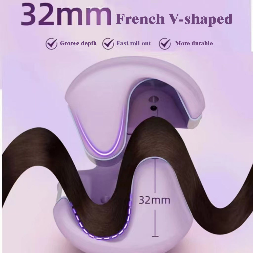 Brehn | Deep Wave Französisch Haar Styling Werkzeug Lockenstab