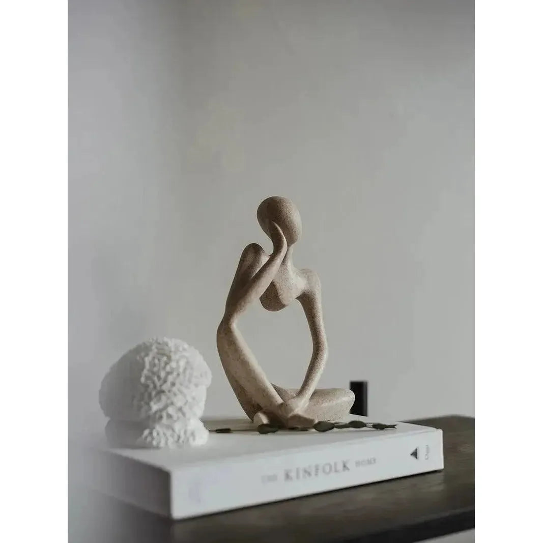 Der Denker | Abstrakte Skulptur