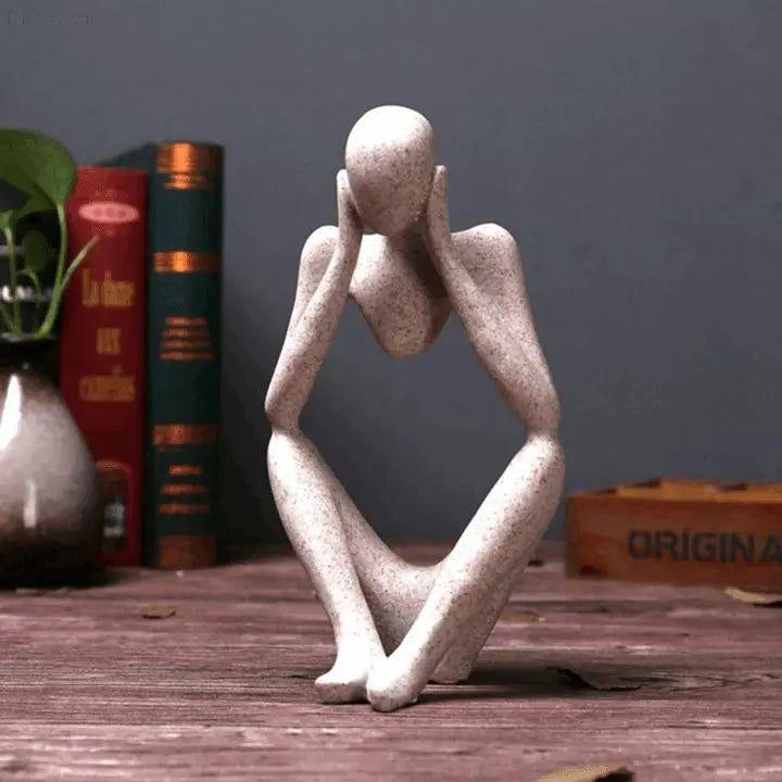 Der Denker | Abstrakte Skulptur