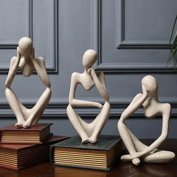 Der Denker | Abstrakte Skulptur