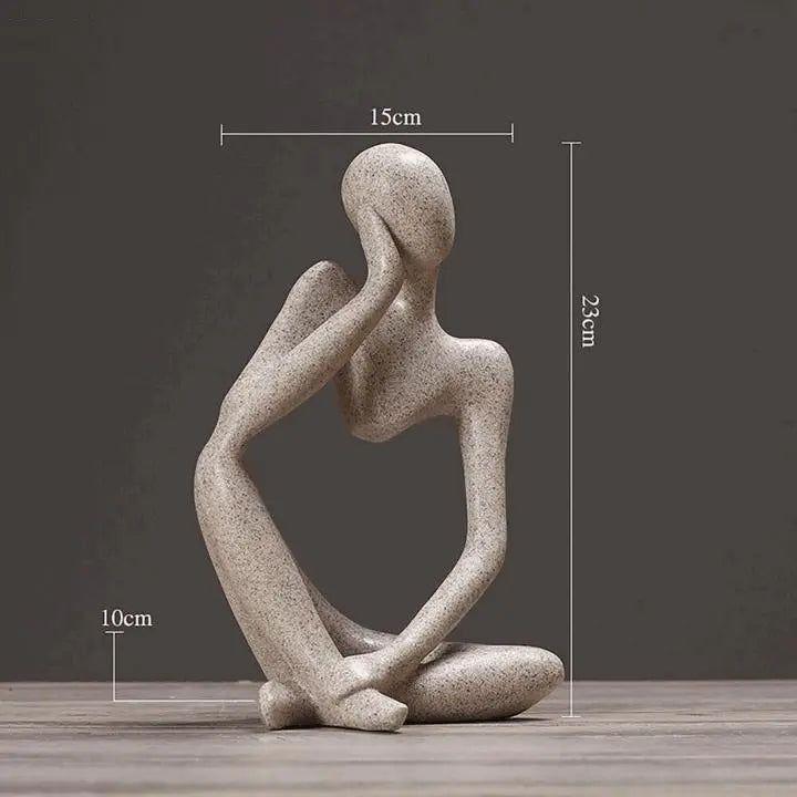 Der Denker | Abstrakte Skulptur