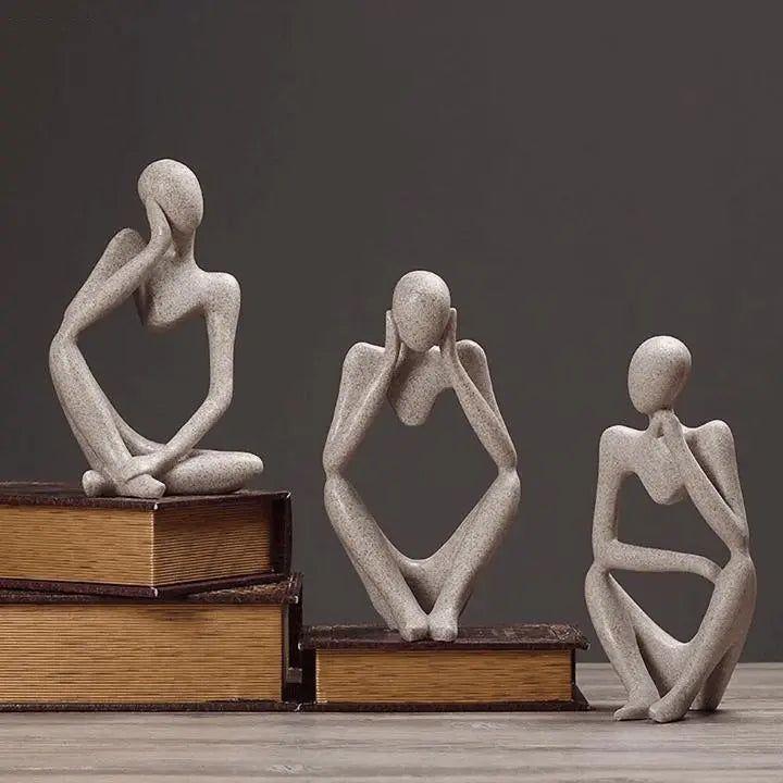 Der Denker | Abstrakte Skulptur | Brehn