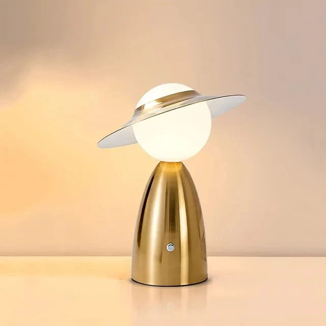 Brehn | LumeVibe - USB LED Lampe - Modernes Design - Touch-Dimmer - Schreibtisch und Schlafzimmer