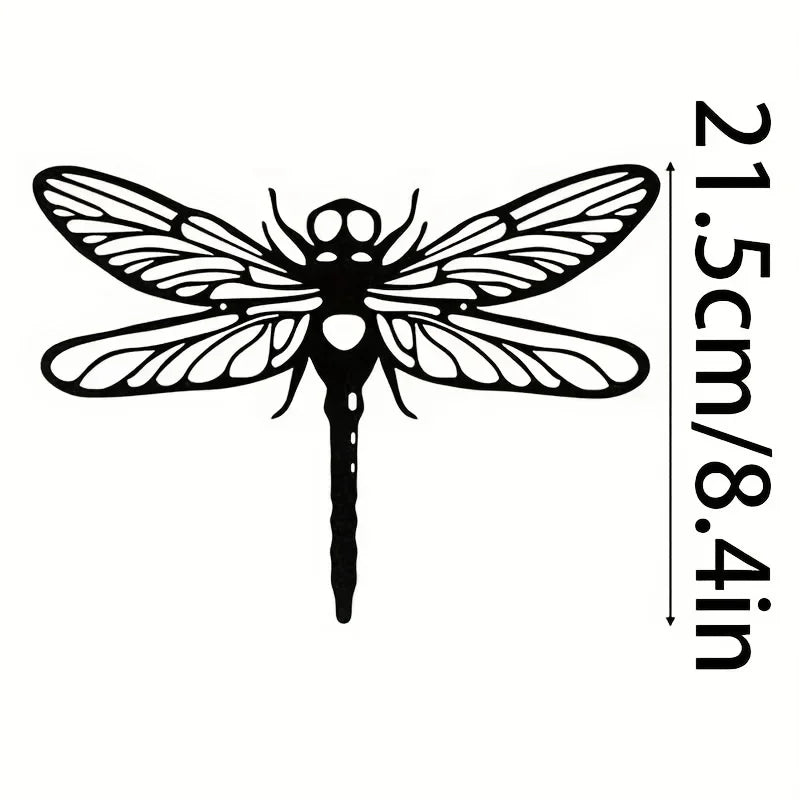 Libellen Eisen Kunst Wandkunst 3D Metall Skulptur Wanddekoration Für Wohnzimmer Esszimmer Kreative Nordische Wohnkultur