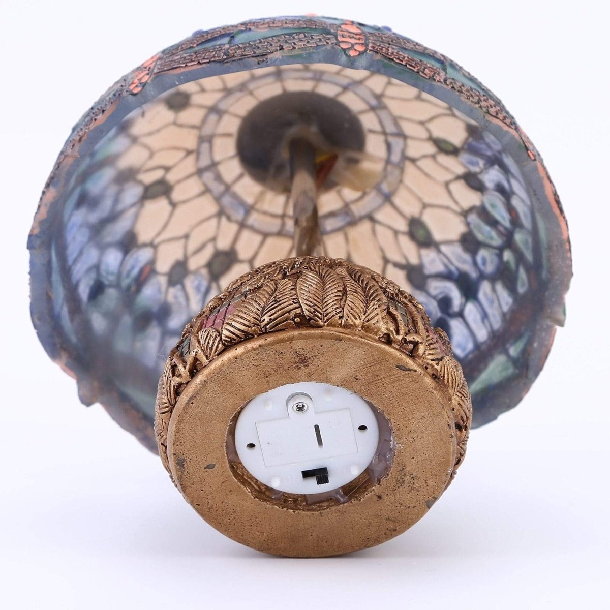 Vintage-Dragonfly-Lampe - Florale Eleganz und Sanftheit | Brehn