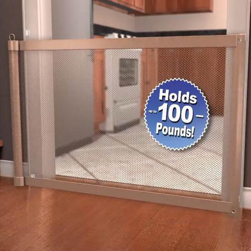 Brehn | Indoor-Hundezäun Das Magic Mesh Ausziehbare Indoor-Hundetür