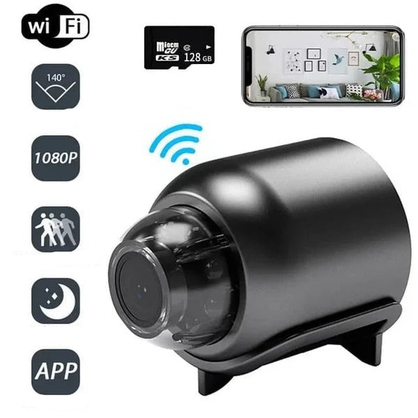 Brehn | LuxVision Elite Mini Camera | 1080P HD wireless surveillance for discreet monitoring