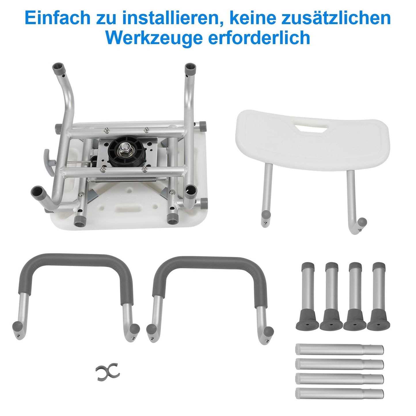 Duschstuhl Duschhocker 360°Drehbarer | Brehn