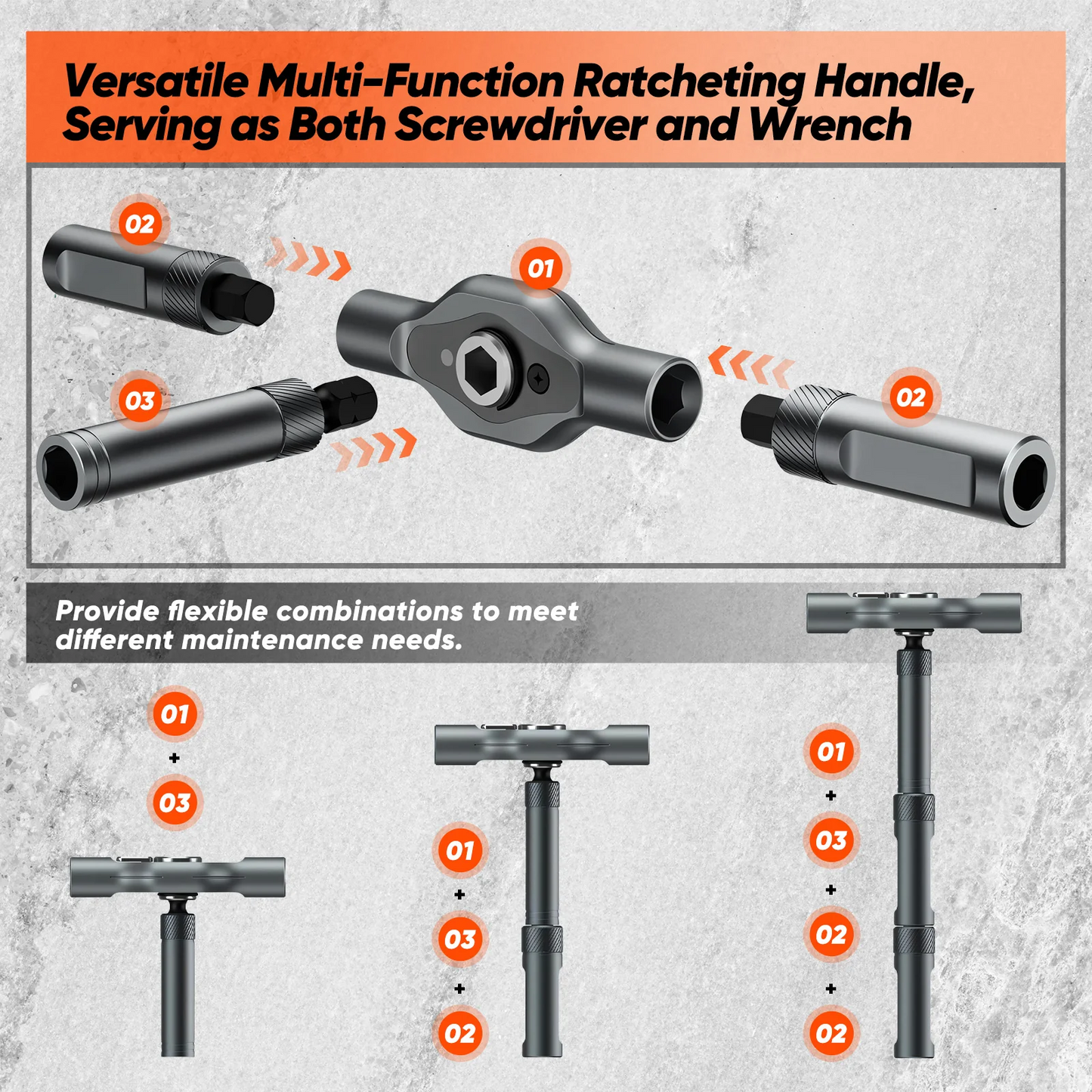 Ratchet 24-in-1 Schraubendreher Set | Brehn