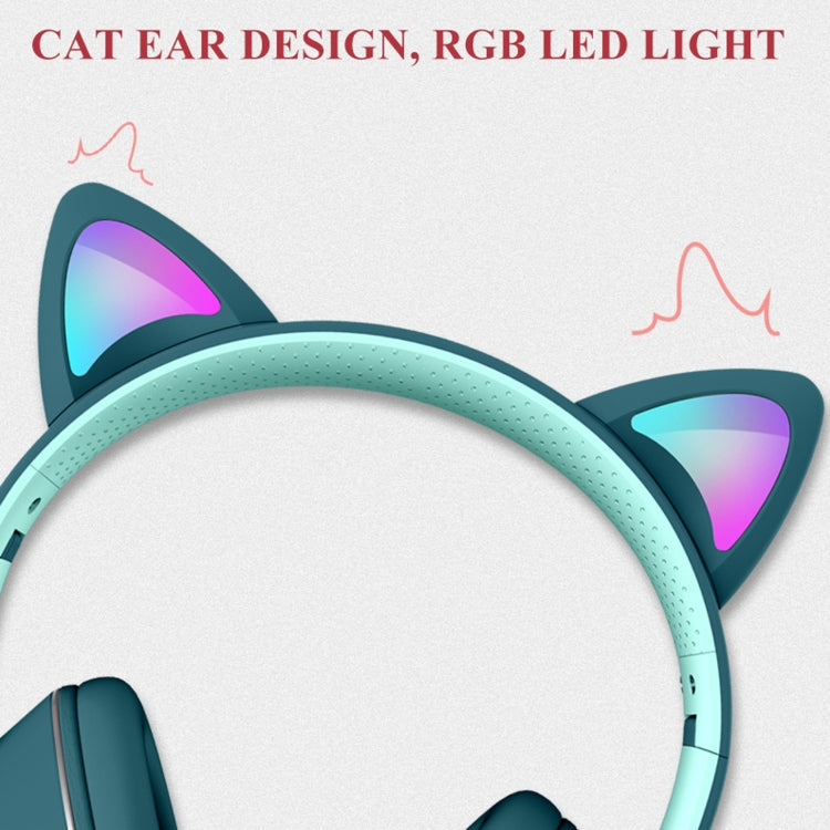 Gaming-Headset Katzenohr LED-Beleuchtung USB 3,5mm | Brehn
