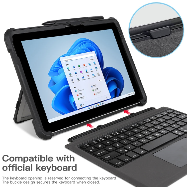 Brehn | Für MicroSoft Surface Pro 4 / 5 / 6 / 7 / 7+ Acrylltransparente Hand- und Schultergurt Laptop-Hülle