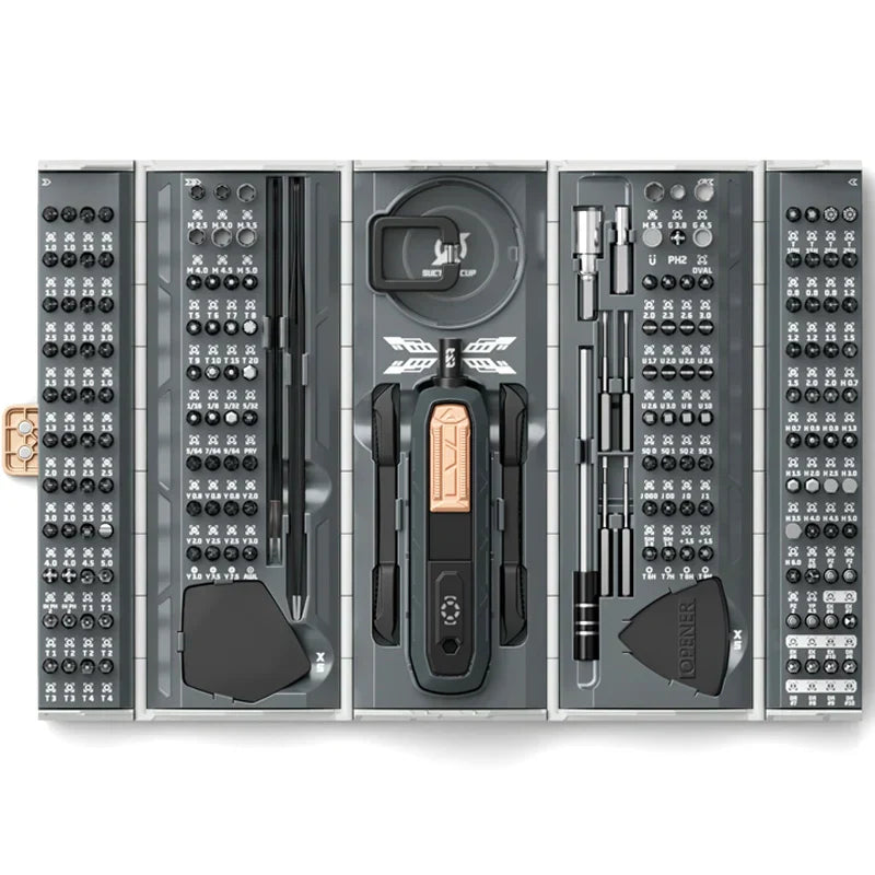 Brehn | EliteCraft 180-piece precision screwdriver set | Comprehensive tool set for precision tasks and repairs