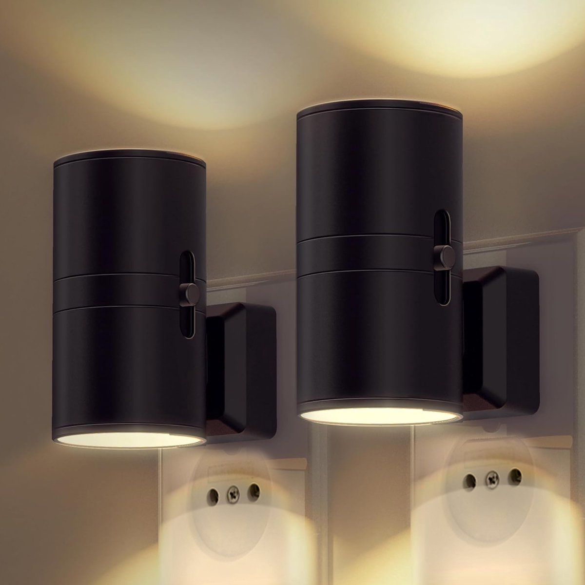 Brehn | LuxeGlow dimmbares Nachtlicht | Elegante Beleuchtung für eine stimmungsvolle Atmosphäre