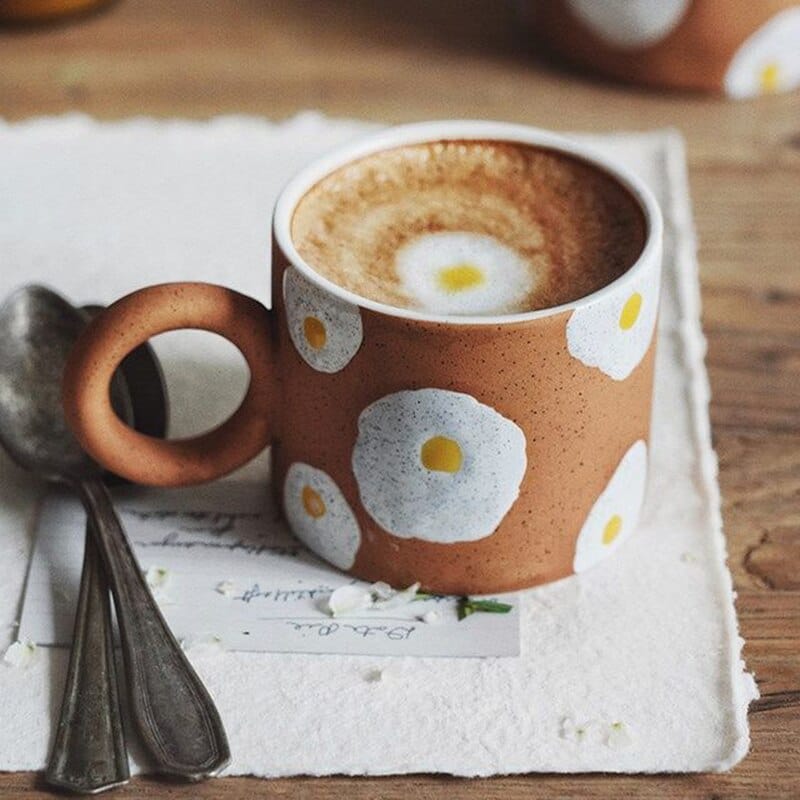 Ei handgemalte Kaffeetasse | Brehn