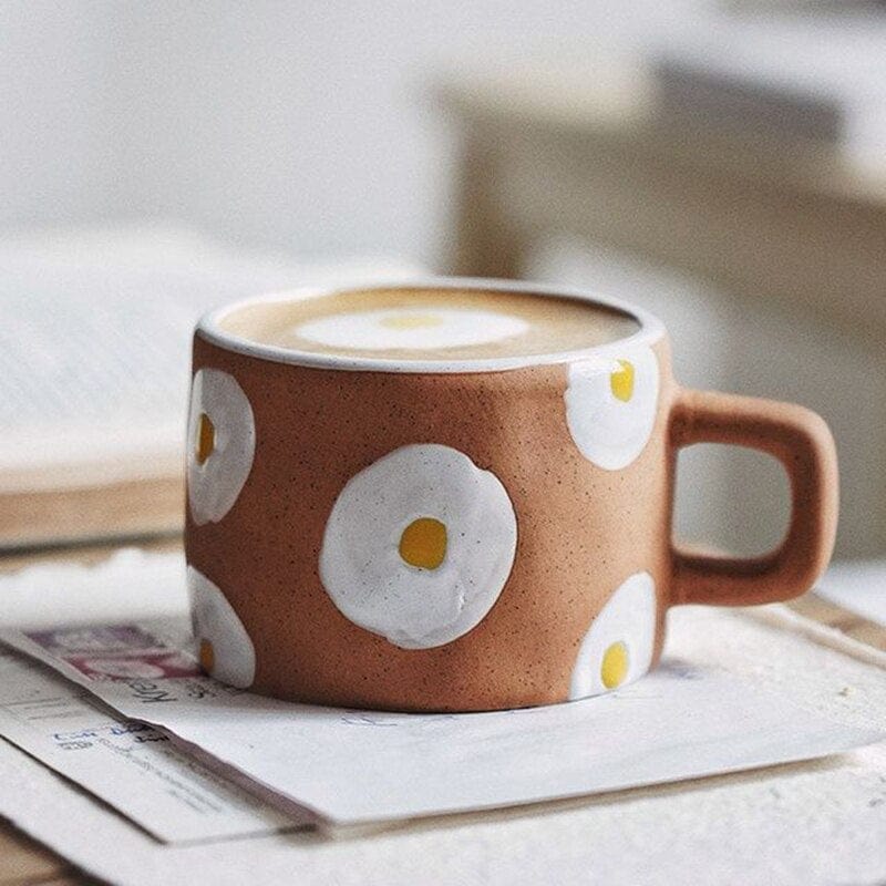Ei handgemalte Kaffeetasse | Brehn